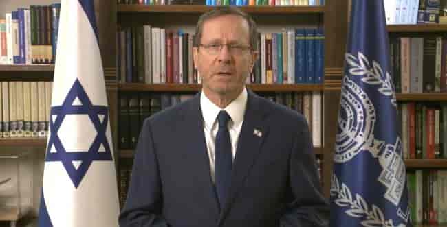 Herzog, will expose the atrocities of Hamas background