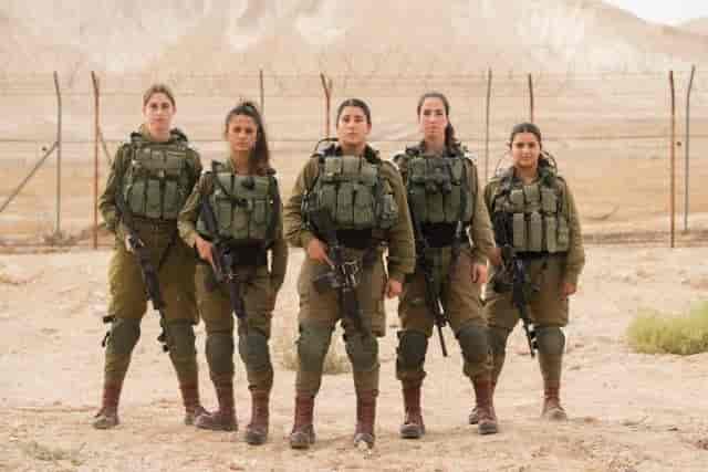 High rates of female enlistment in combat roles. background