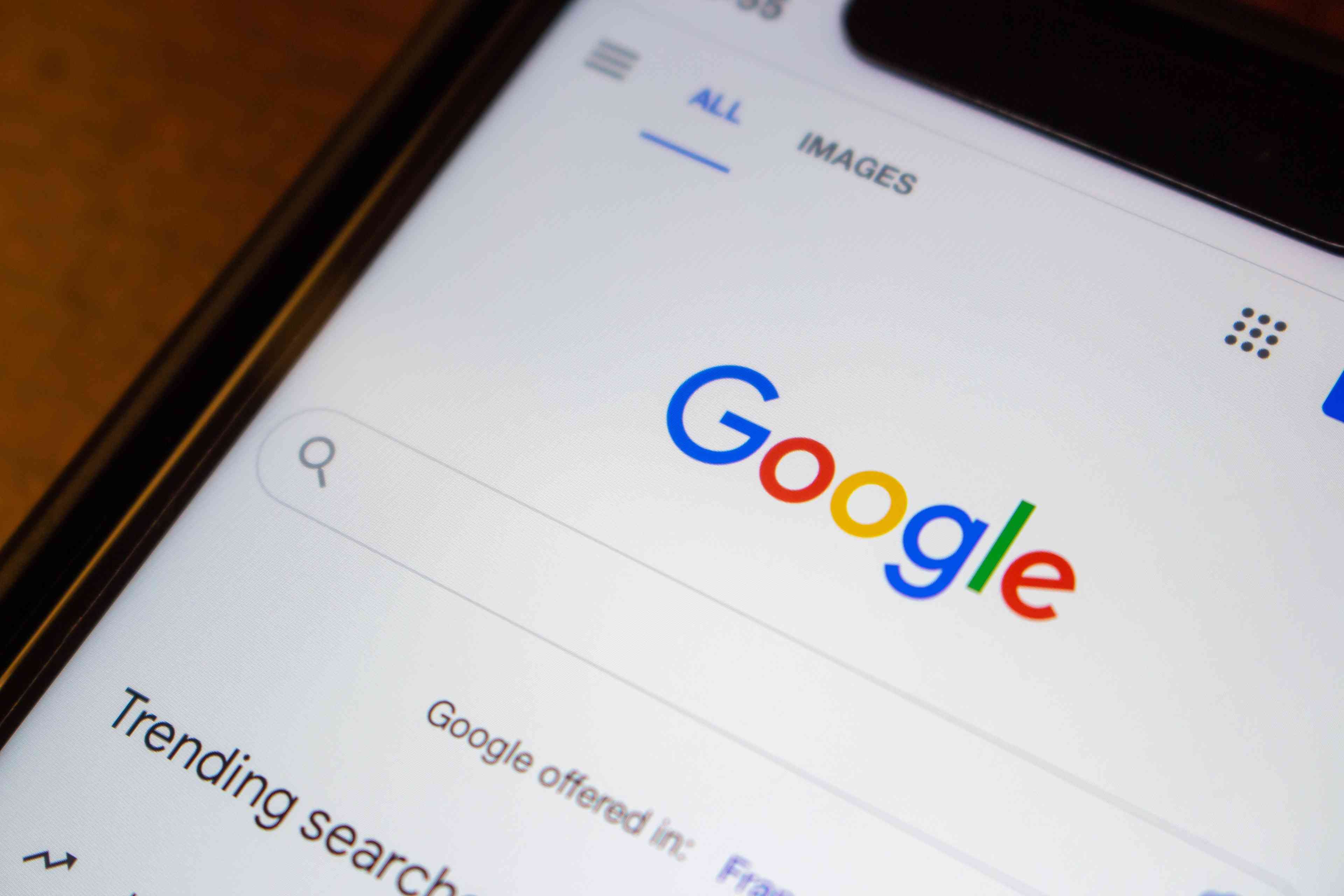 Google Search background