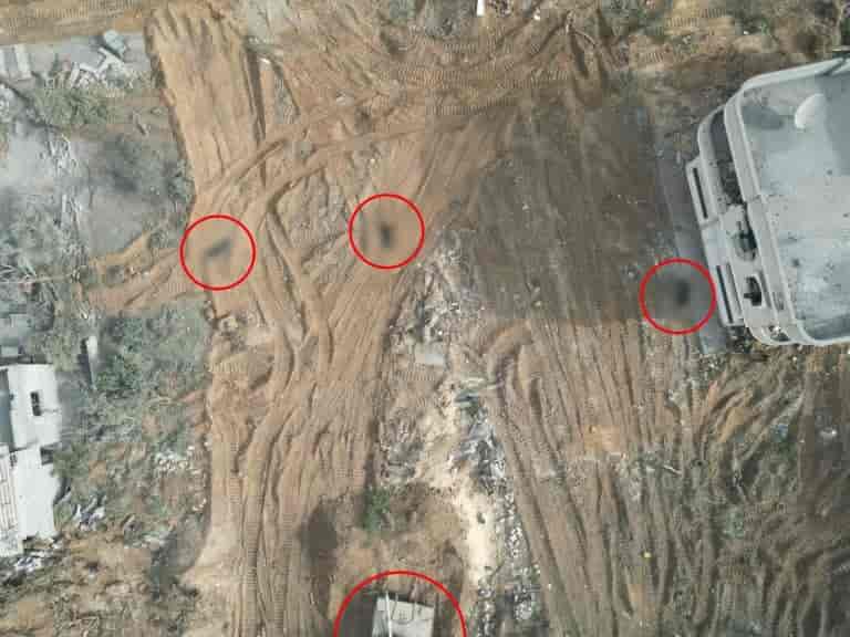 Elimination of a terrorist squad background