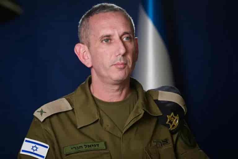 Brigadier General Hagari, confirmed the reports background