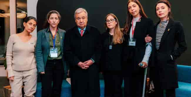 Photo: Hostages and Missing Persons Families Forum background