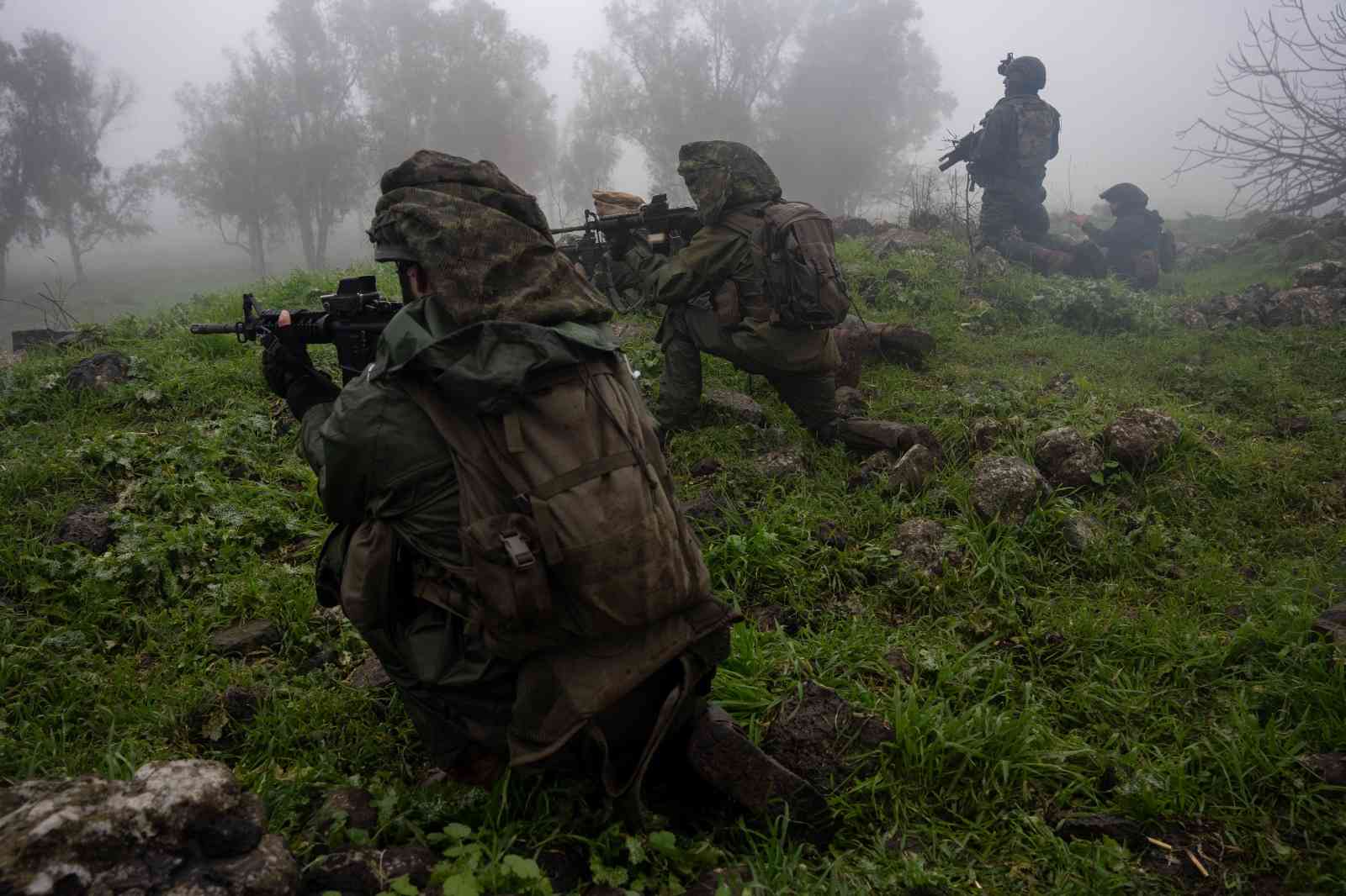 "Battalion exercises were conducted in the Northern Command in preparation for a possible conflict in the north." background