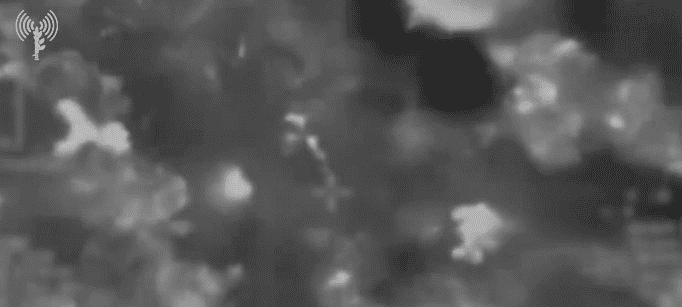 Striking back at Hezbollah. background