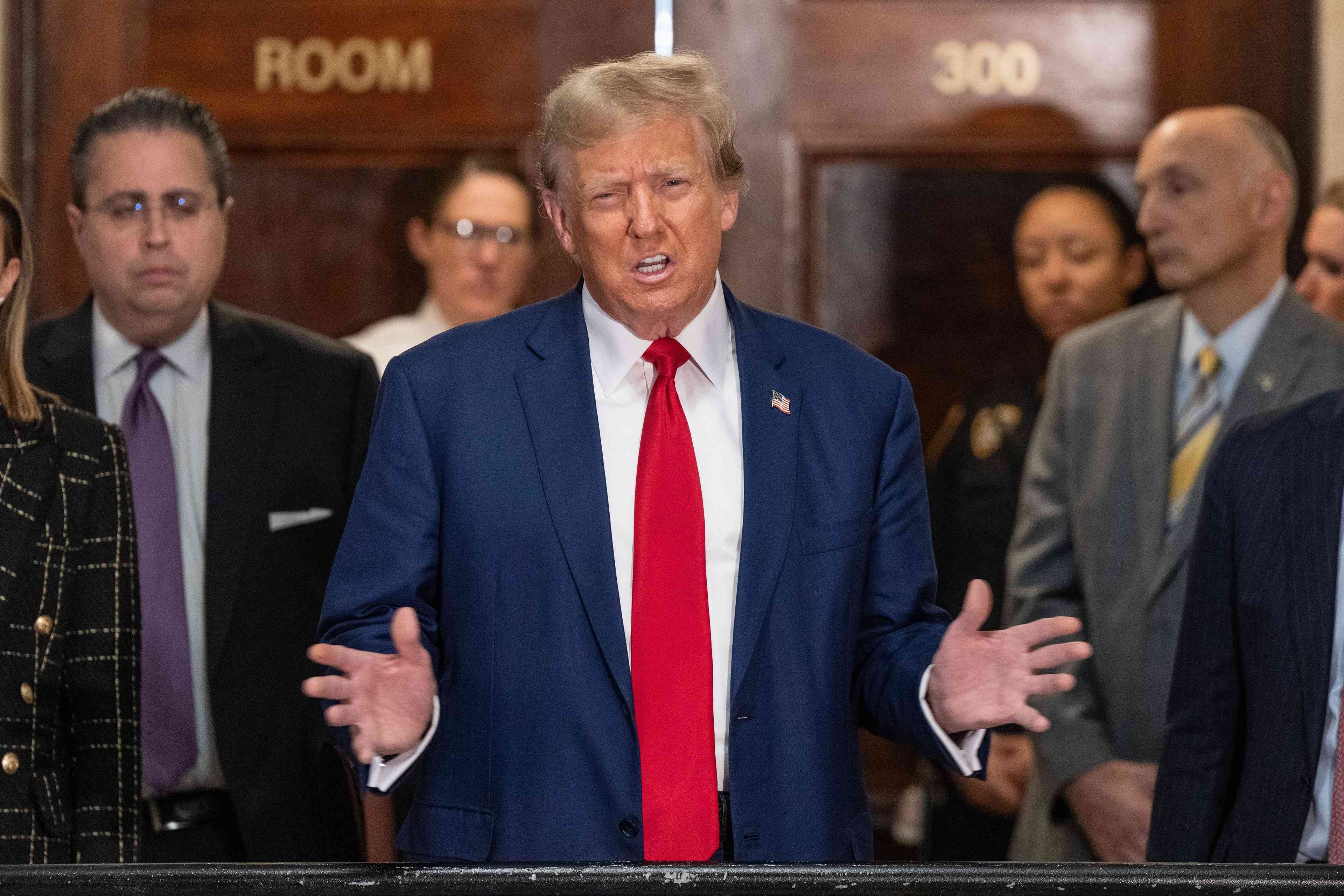 A big win for Trump. background