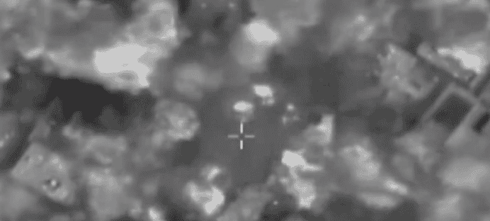 Blowing up a Hamas weapons warehouse. background