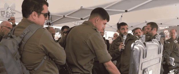 Commanders completing training for possible war in the north. background