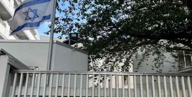 Israeli Embassy in Japan. background