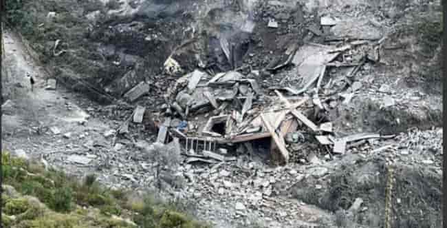 IAF strike in Lebanon background