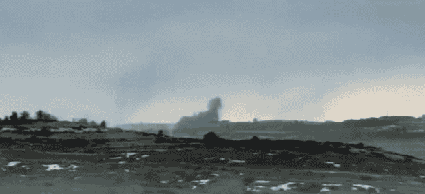 Strikes in Lebanon. background