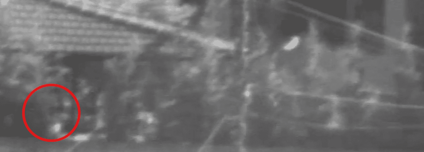 Spotting the terrorist before the strike. background