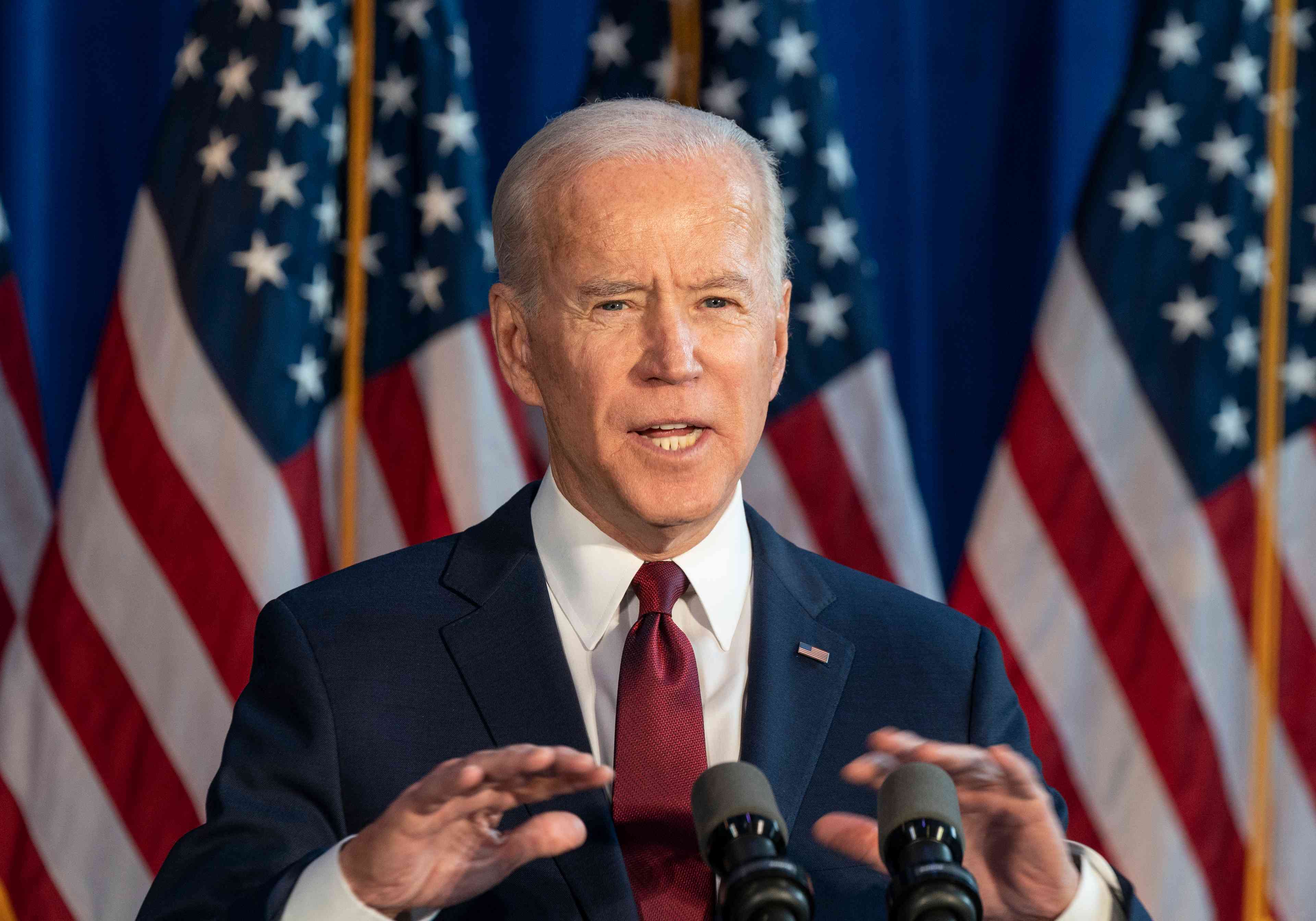 President Biden. background