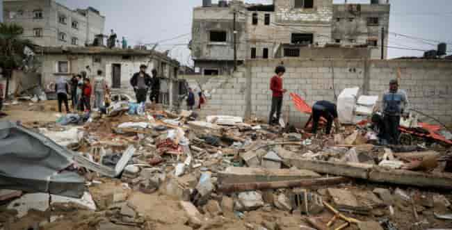 Gaza. background