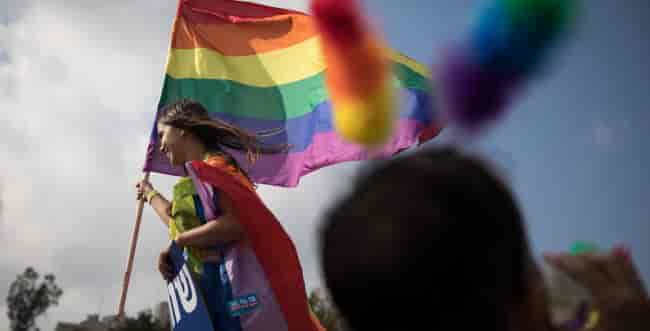 Gay Pride parade background