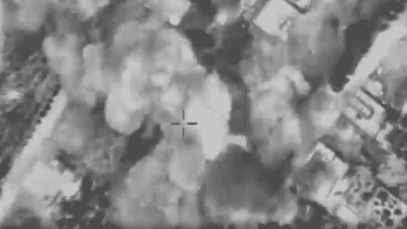 Striking Hezbollah targets. background
