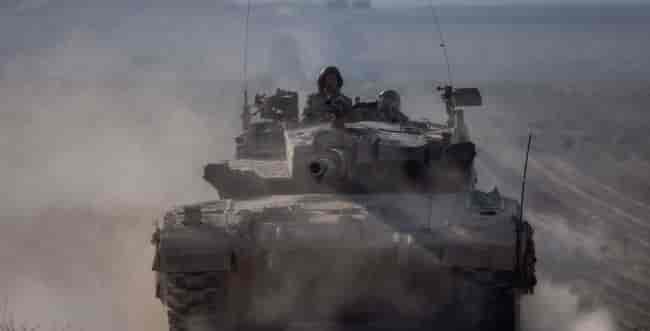 IDF tank background