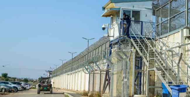 Israeli prison background