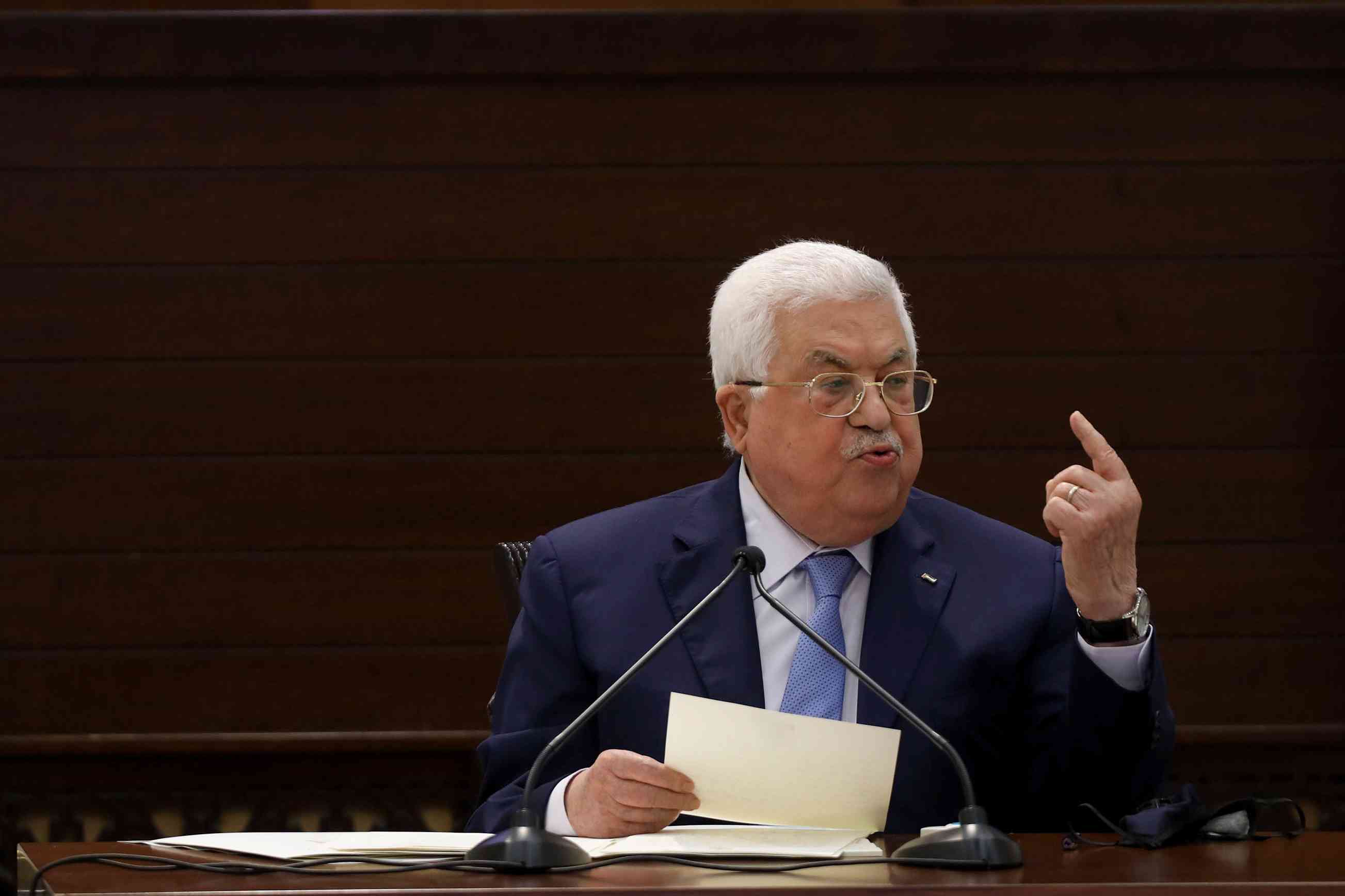 Abu Mazen. background