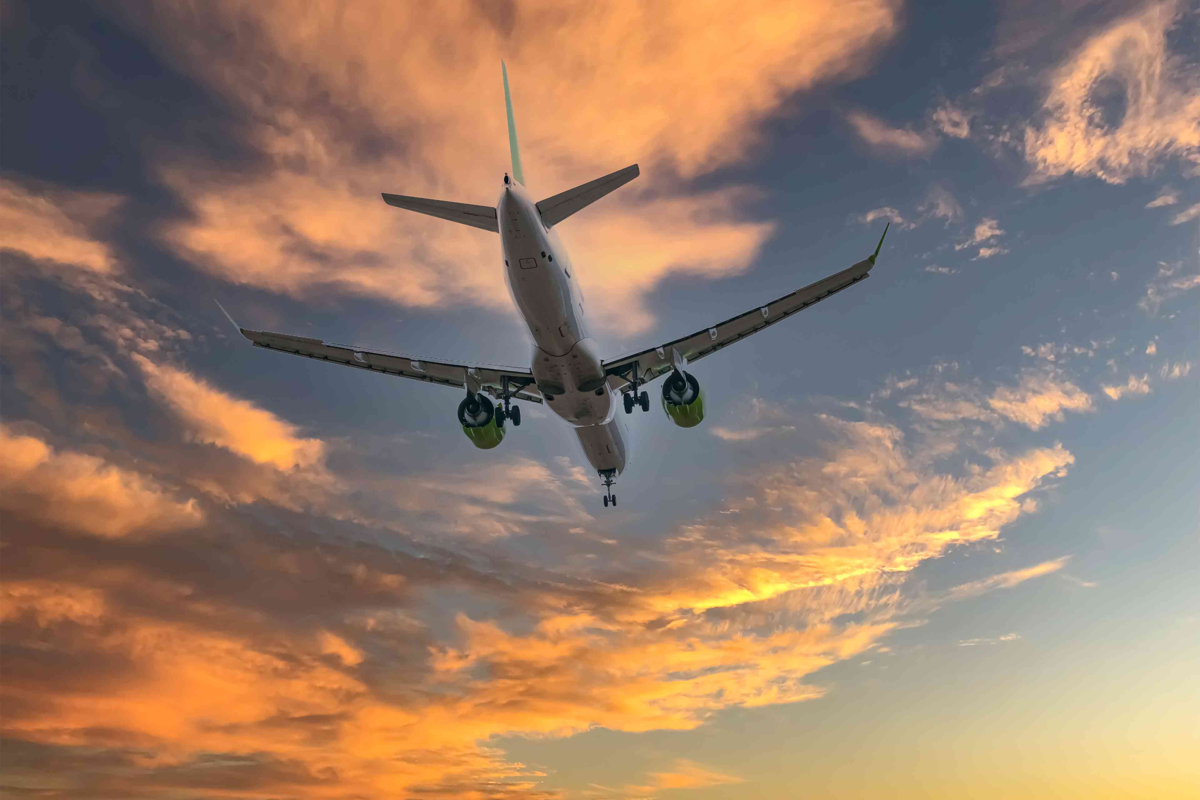 Plane. Illustration. background