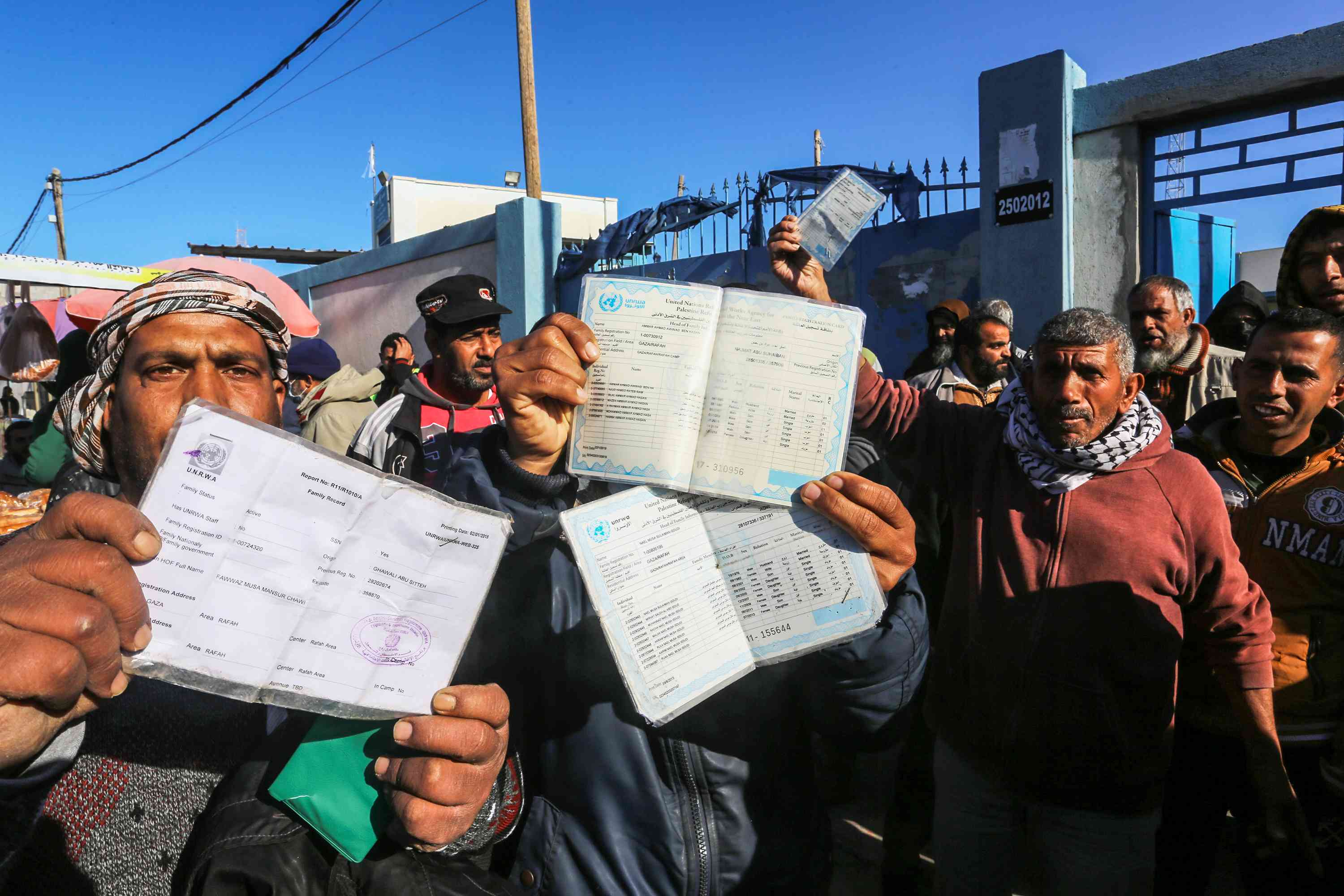 Palestinian refugees background