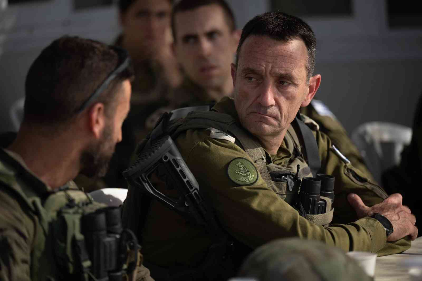 Chief of Staff Halevi. background