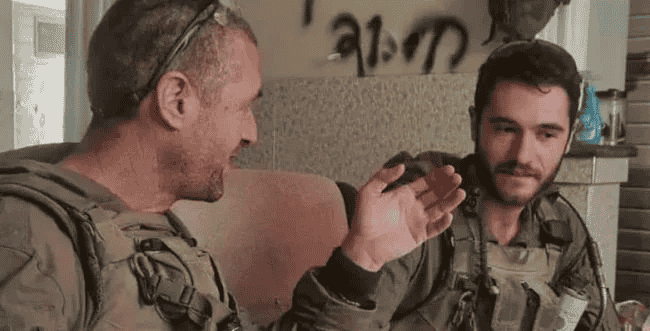 Avidan, father of Cpl. Roi Beit Yaacov z"l. background