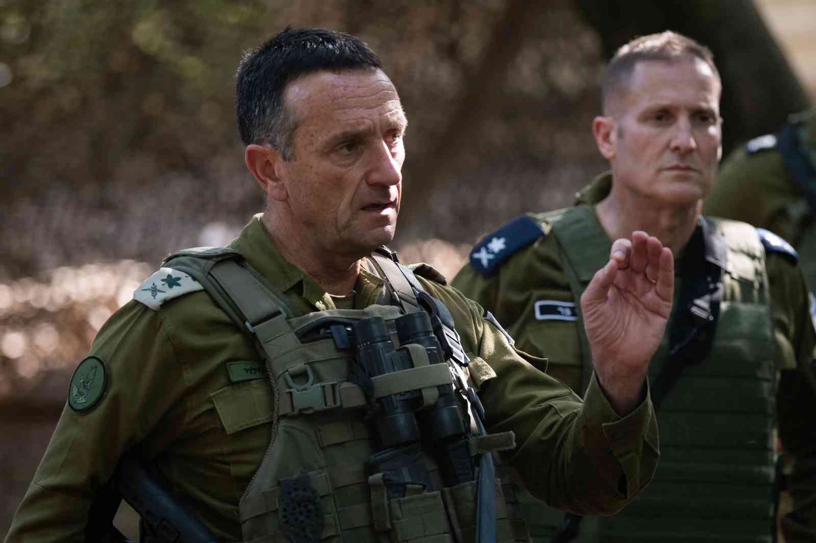 IDF Chief of Staff Herzi Halevi. background