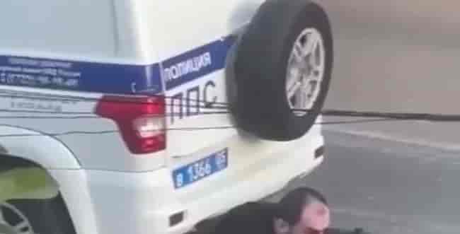 From the scene of one of the attacks. background