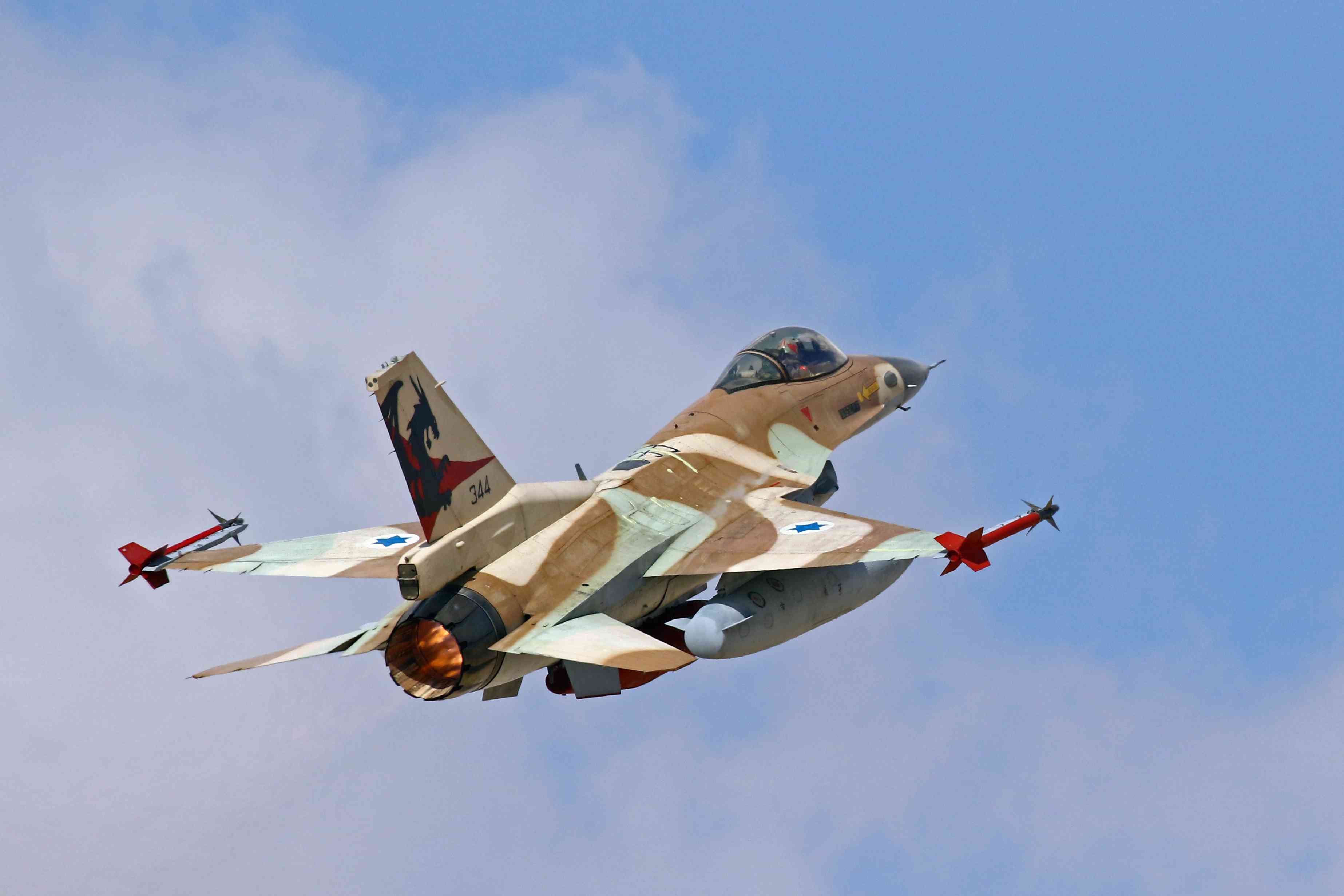 IAF F-16 background