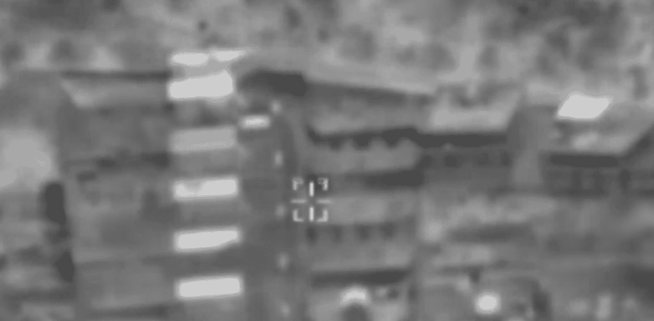 Striking Hezbollah targets. background