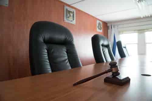 IDF military court. background