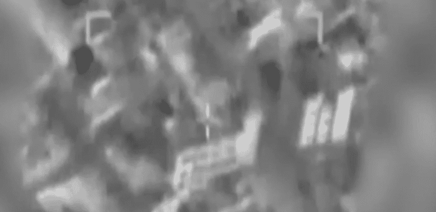 Striking Hamas targets in the Gaza Strip. background