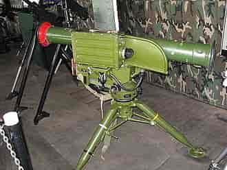 Chinese HJ-8L anti-tank rocket. background