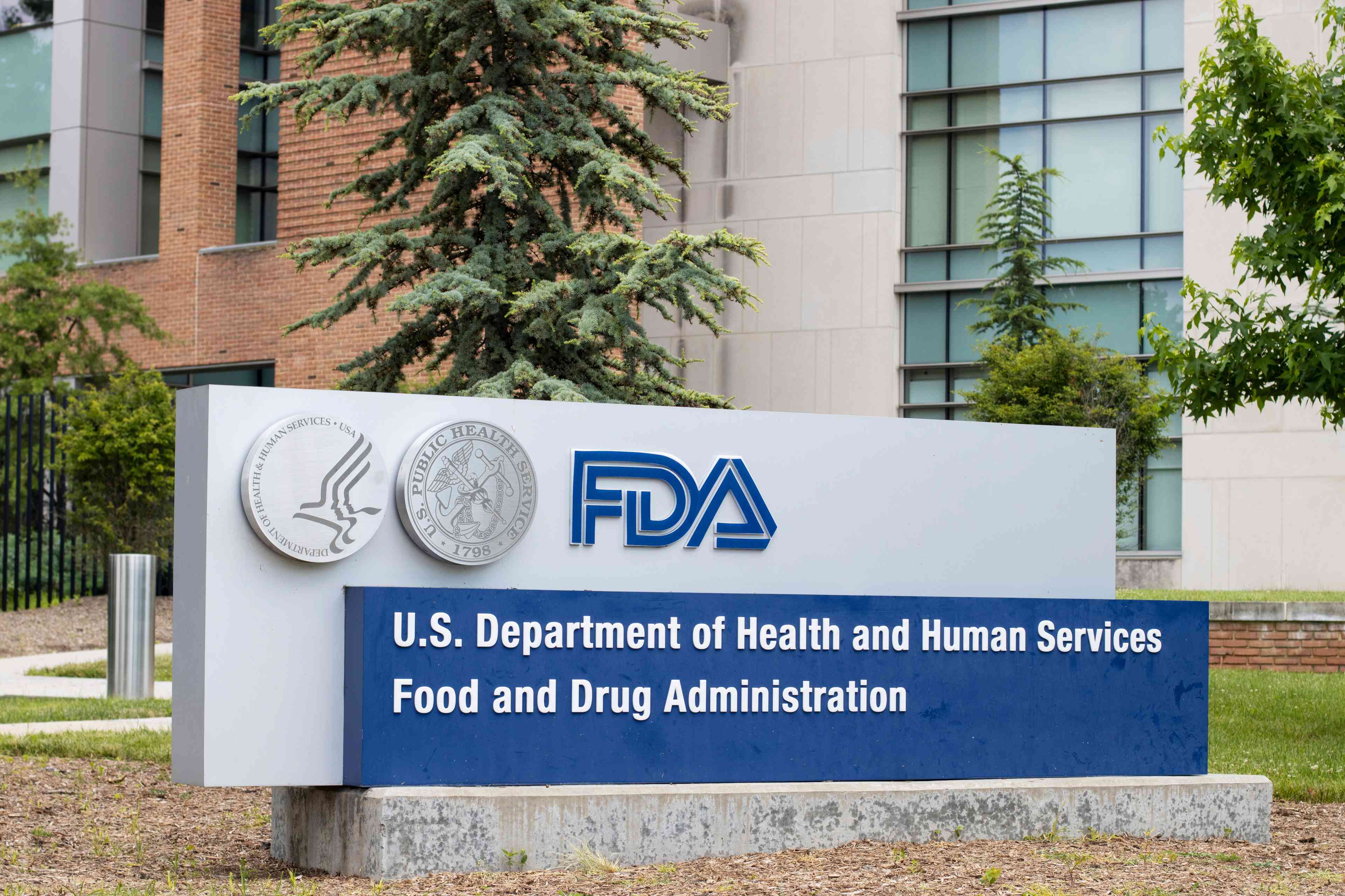 The FDA White Oak Campus, headquarters of the United States Food and Drug Administration, background