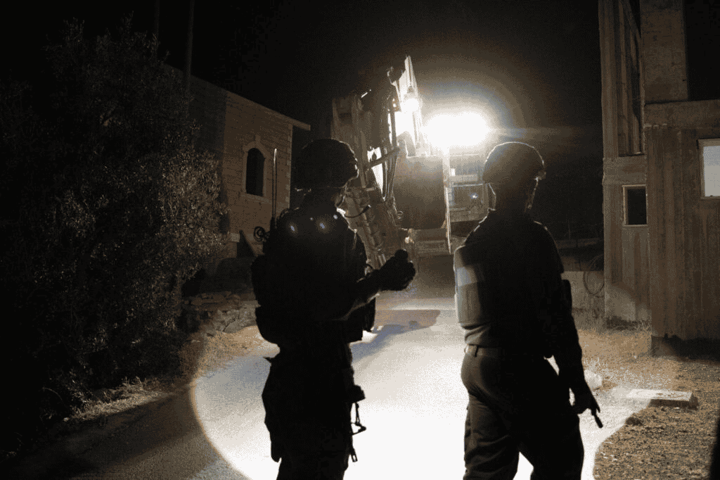 IDF demolishing terrorist's home background
