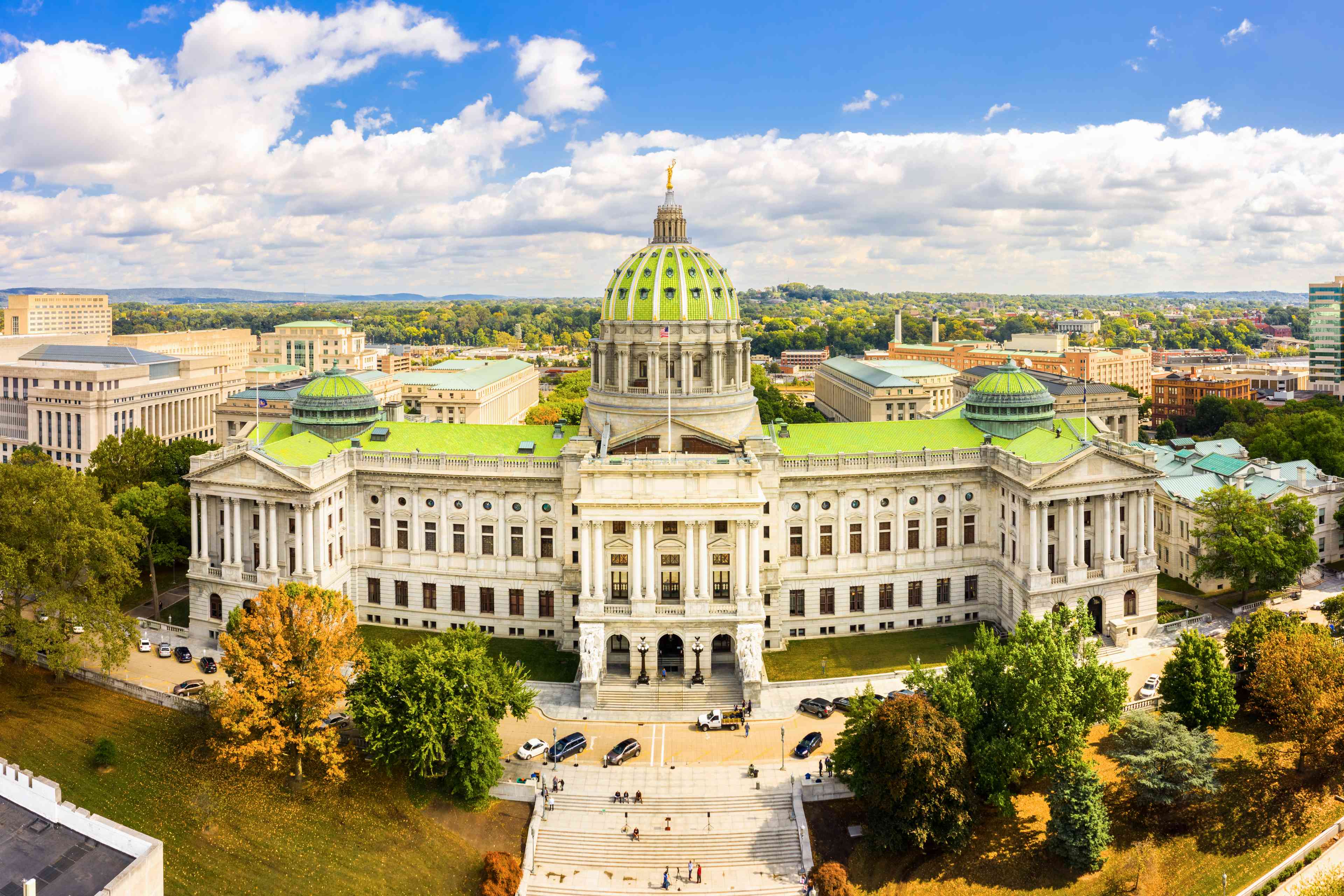 Pennsylvania State Capitol background