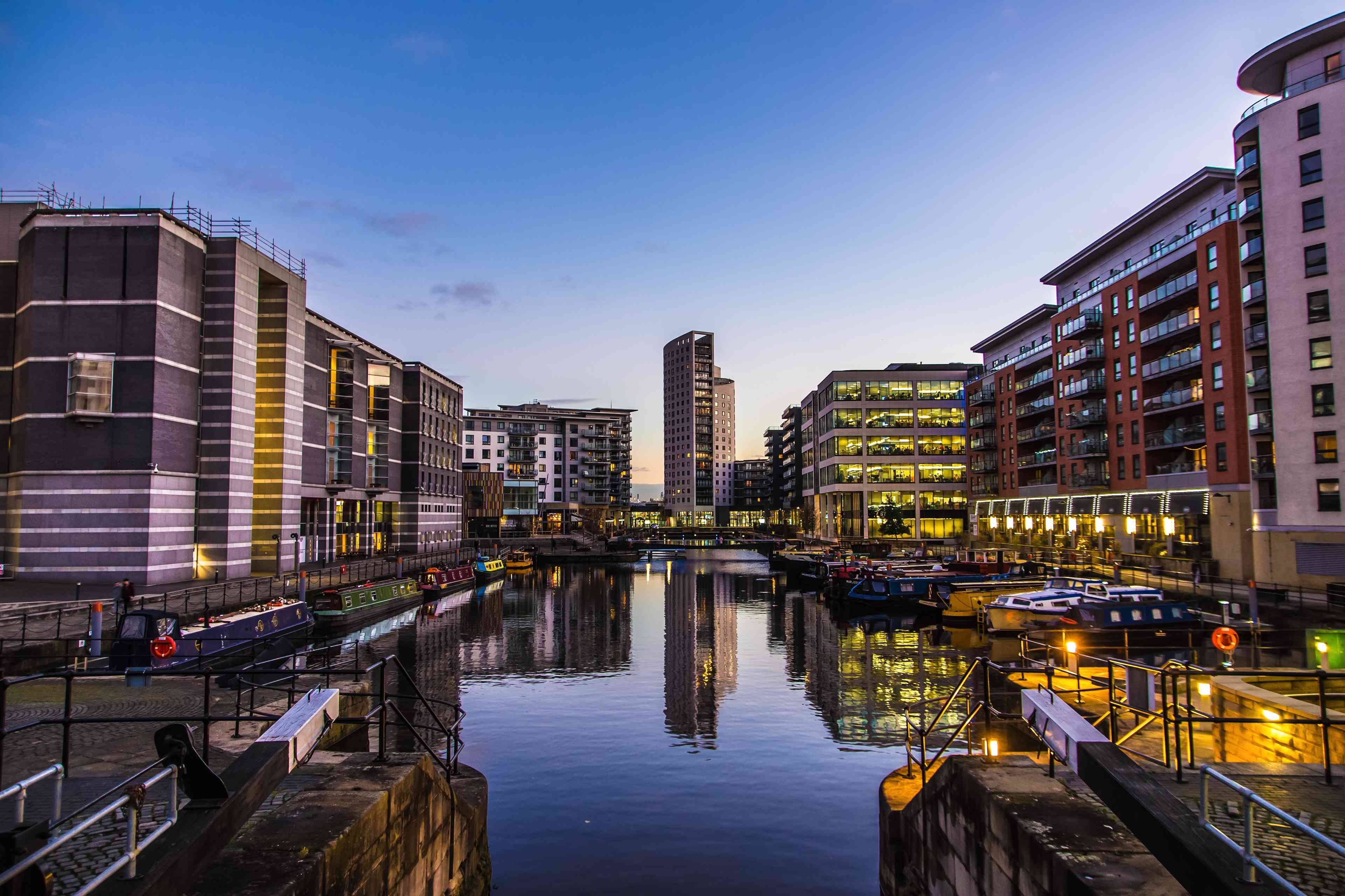 Leeds, UK background