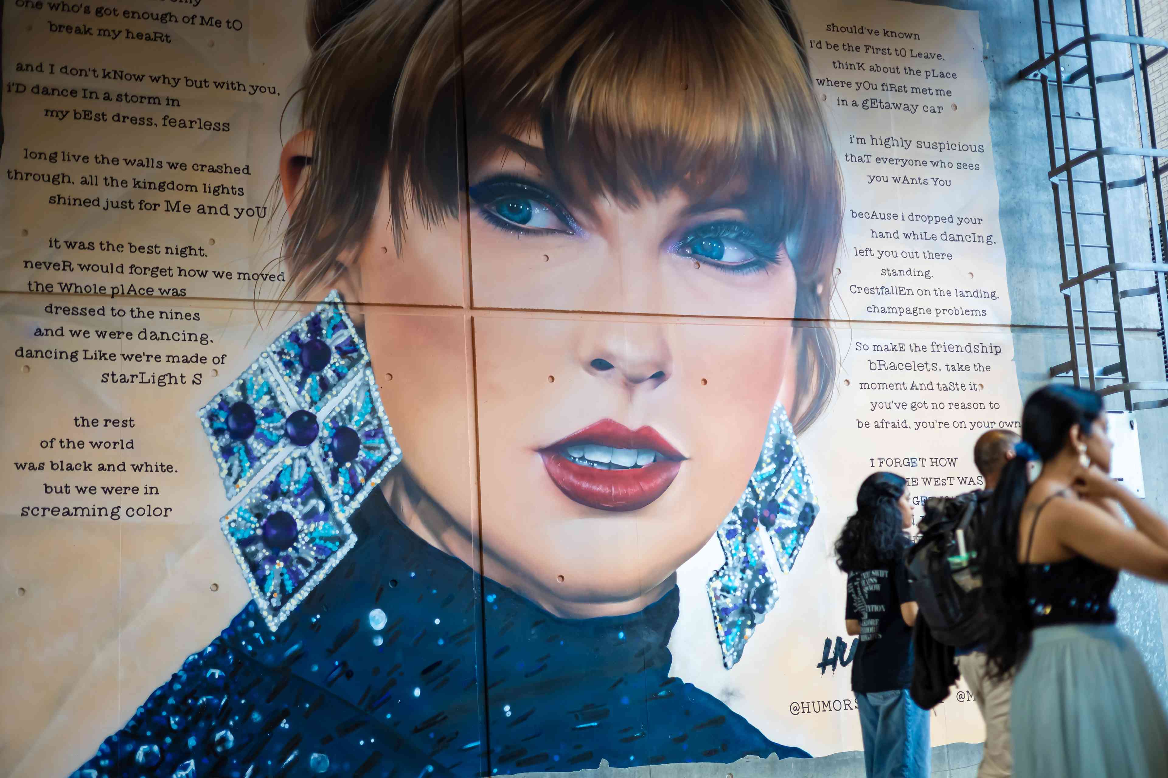 London UK - June 23 2024: The Eras tour of Taylor Swift at Wembley Stadium in London, England background