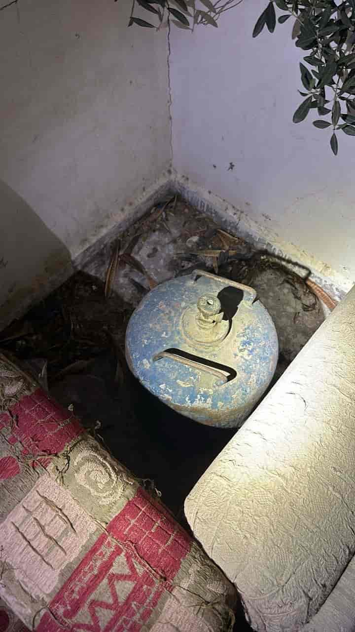The pit where they were planning to keep the hostages background