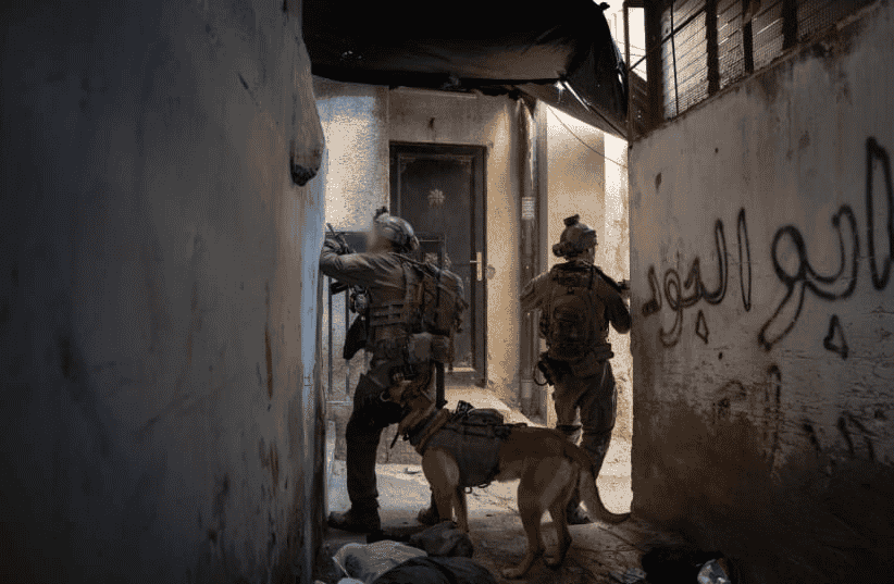 IDF in Tulkarem background