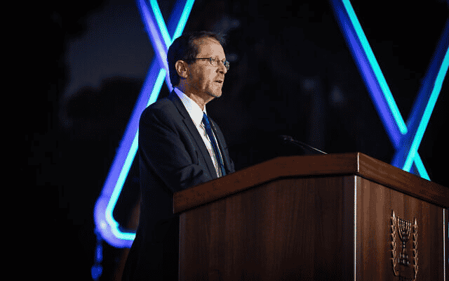 President Herzog background