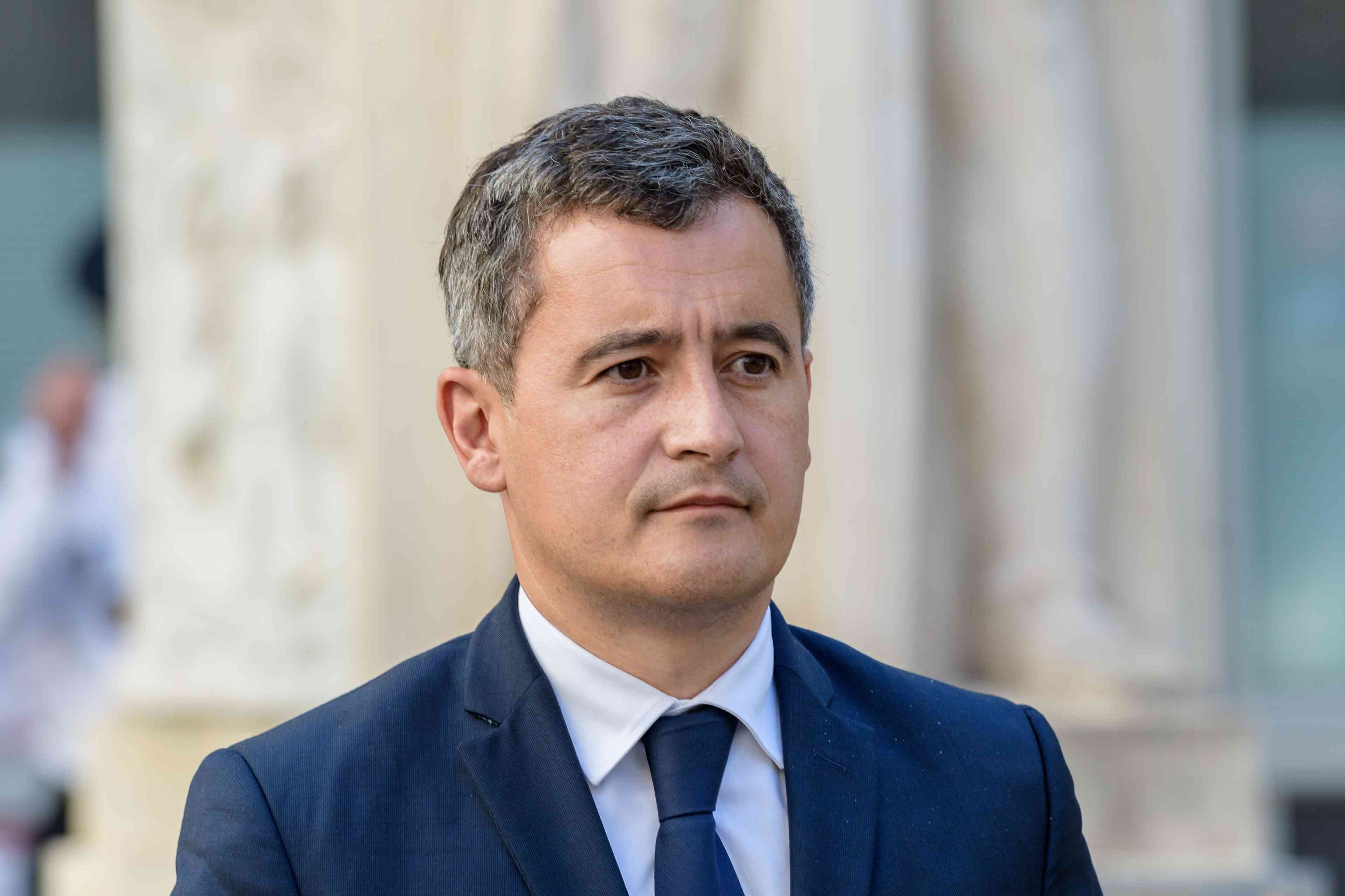 French Interior Minister Gérald Darmanin background