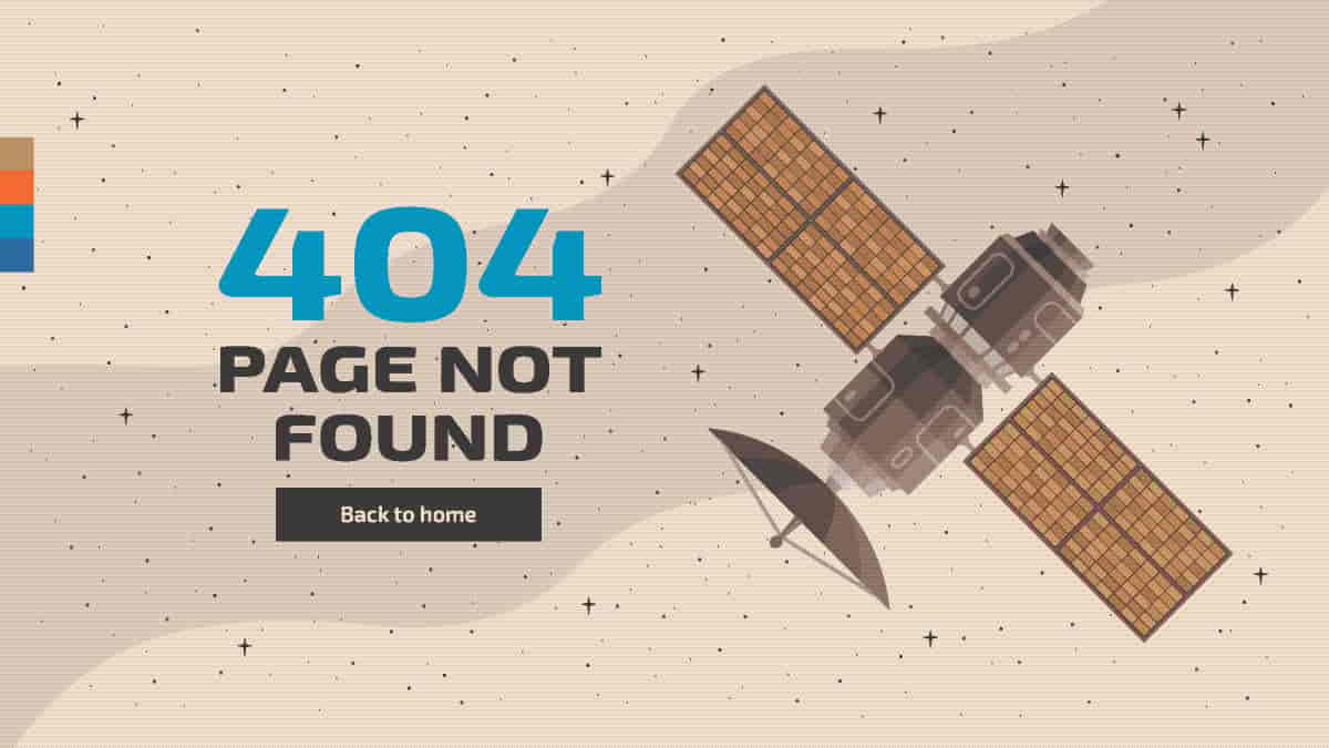 GPS error. Illustration. background