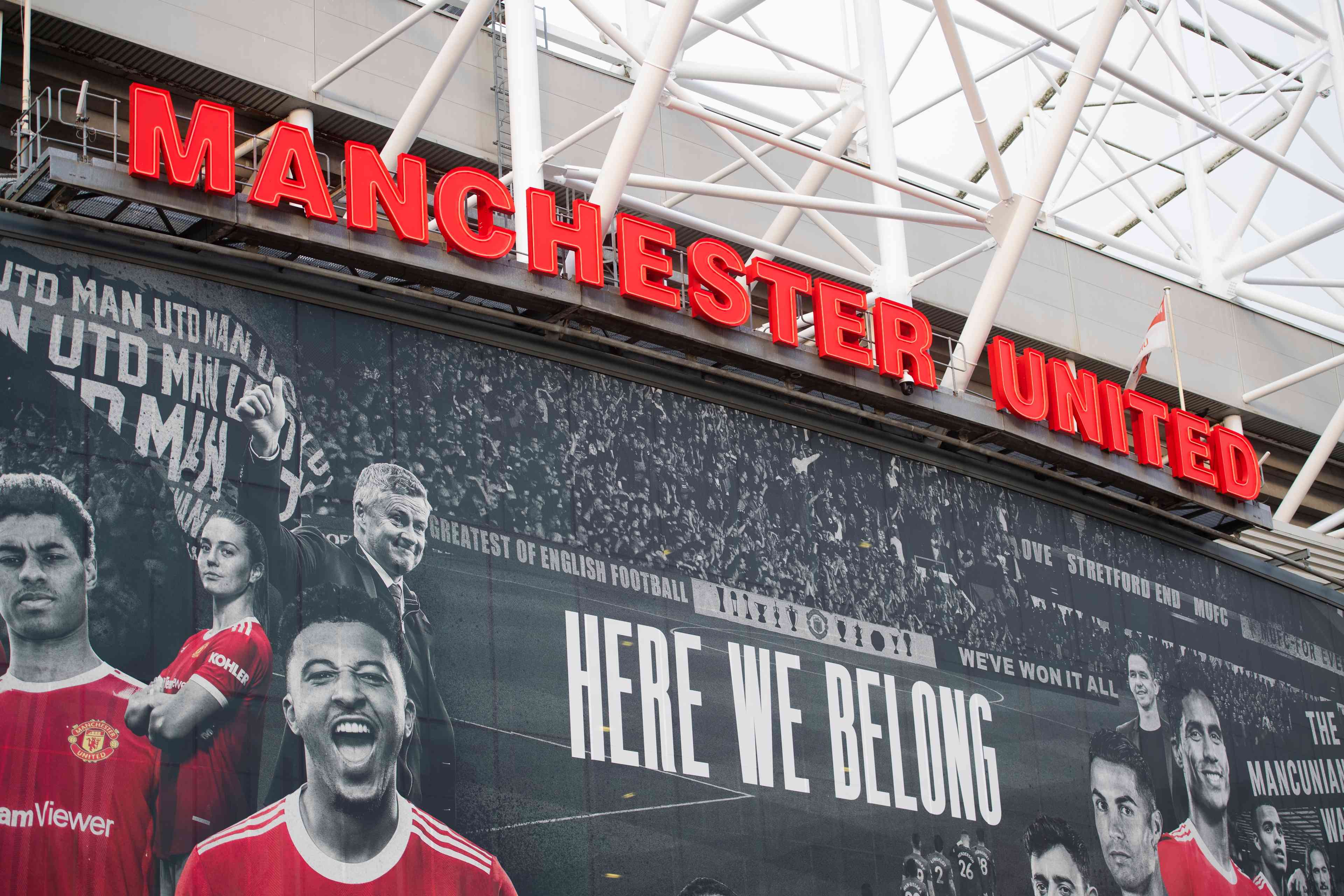 Manchester United Stadium background