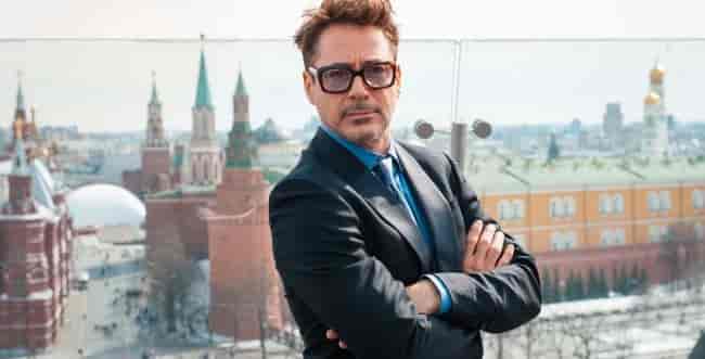 Famous Iron man actor Robert Downey Jr. background