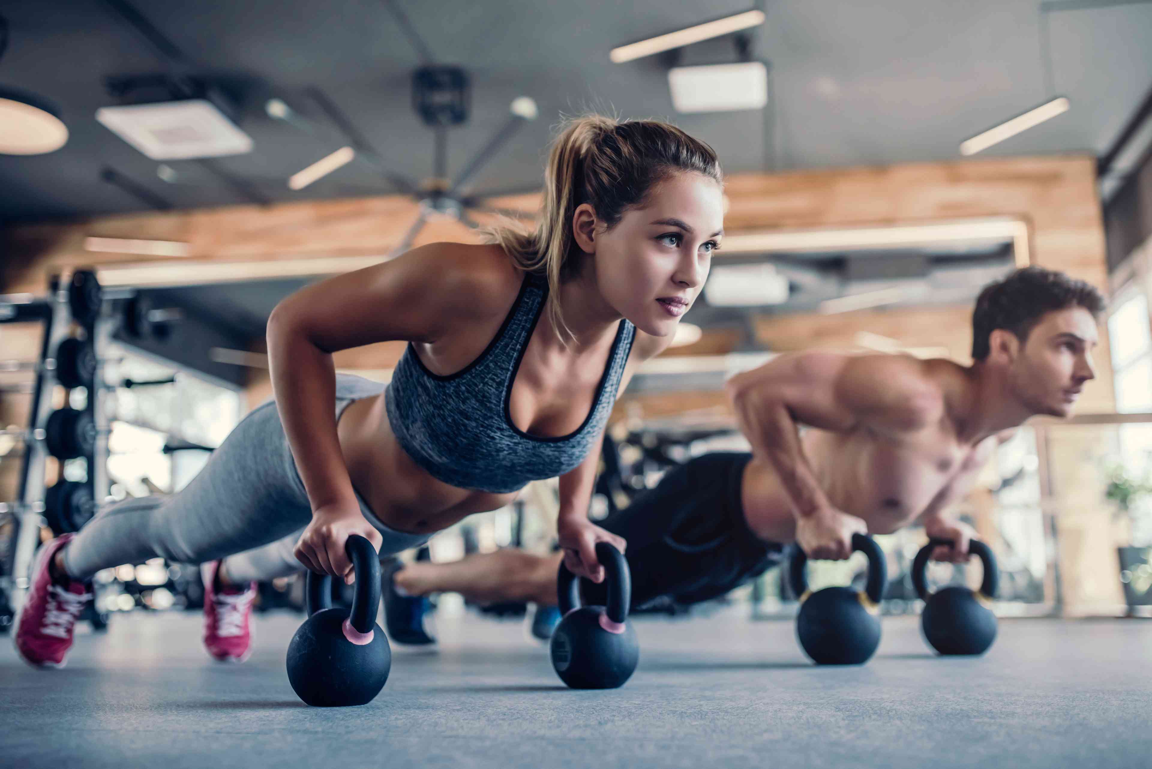 Sports gym background