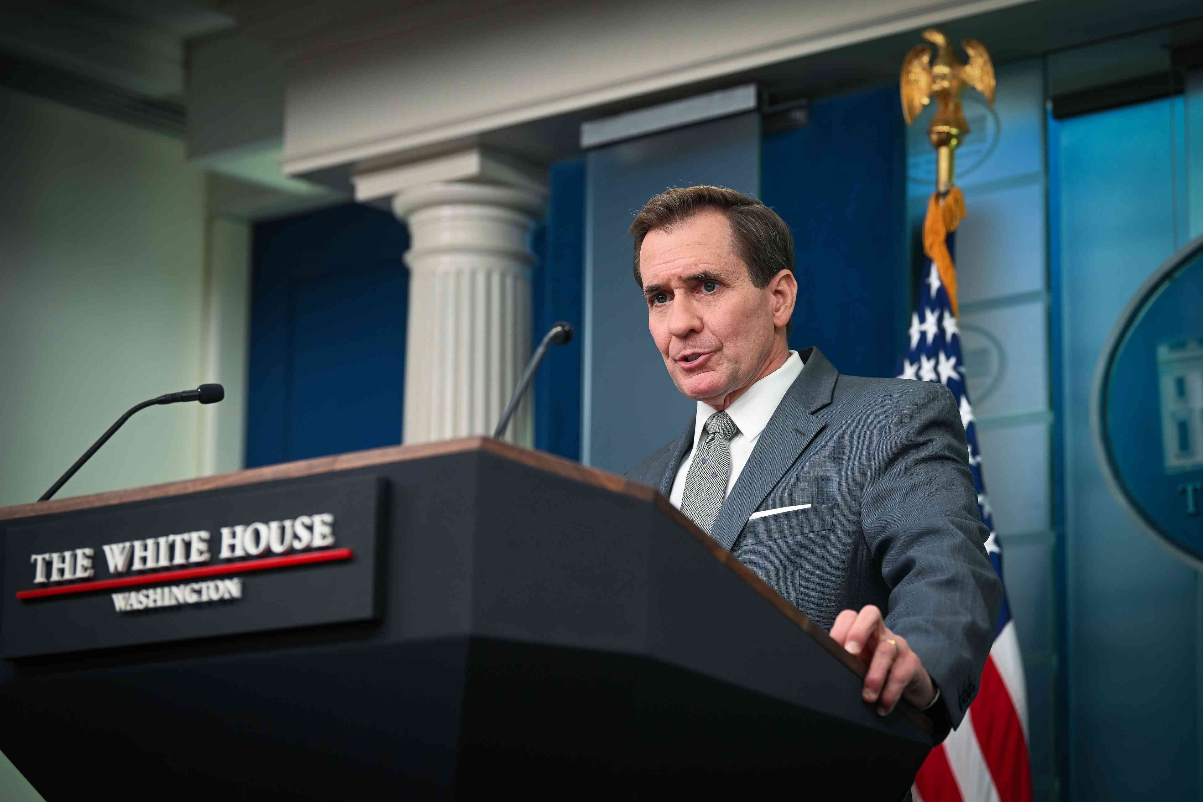 John Kirby. background