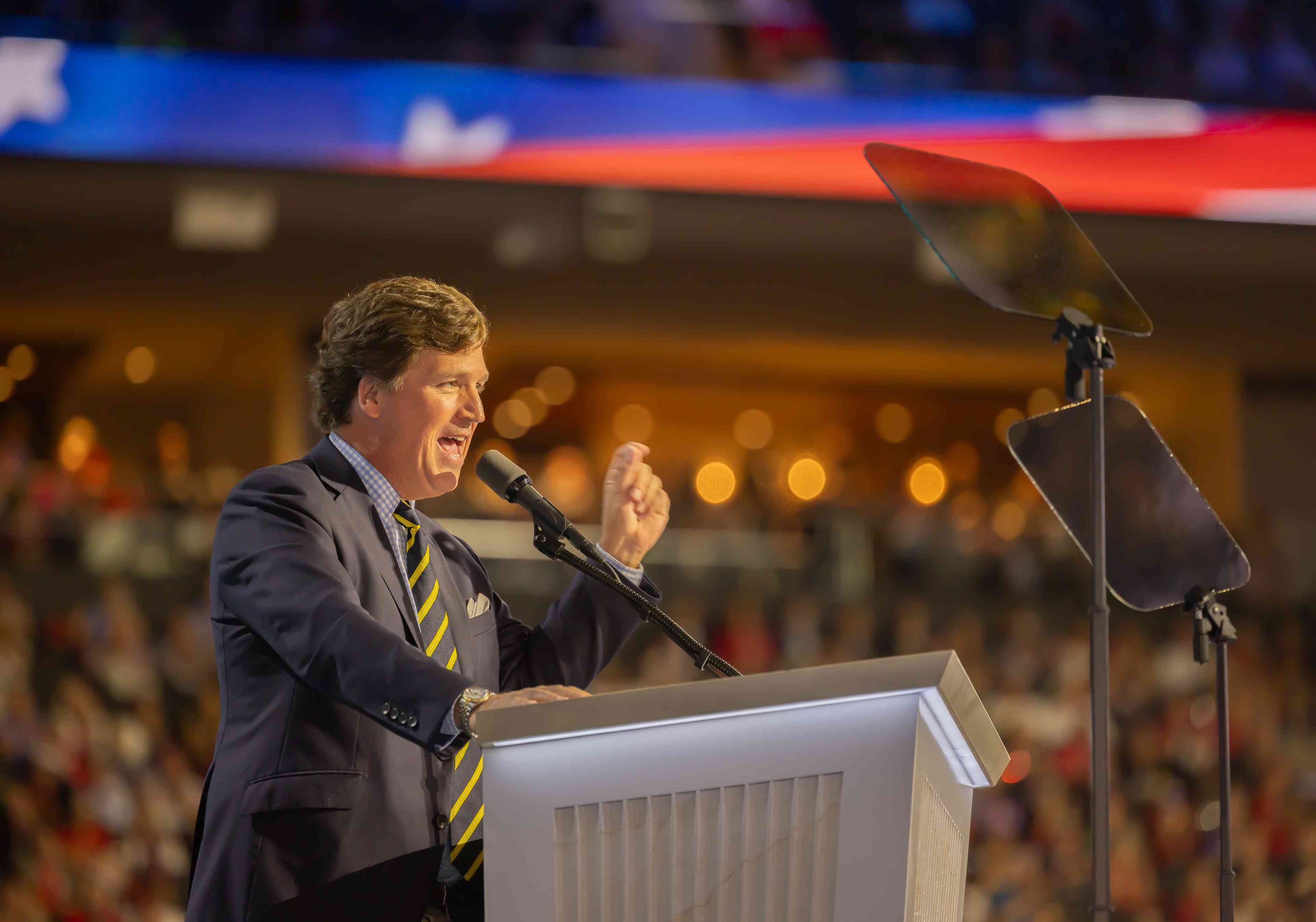 Tucker Carlson background