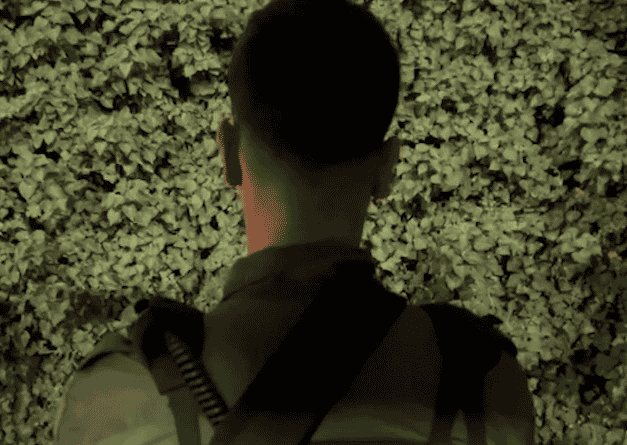 Border Guard who eliminated terrorist. background