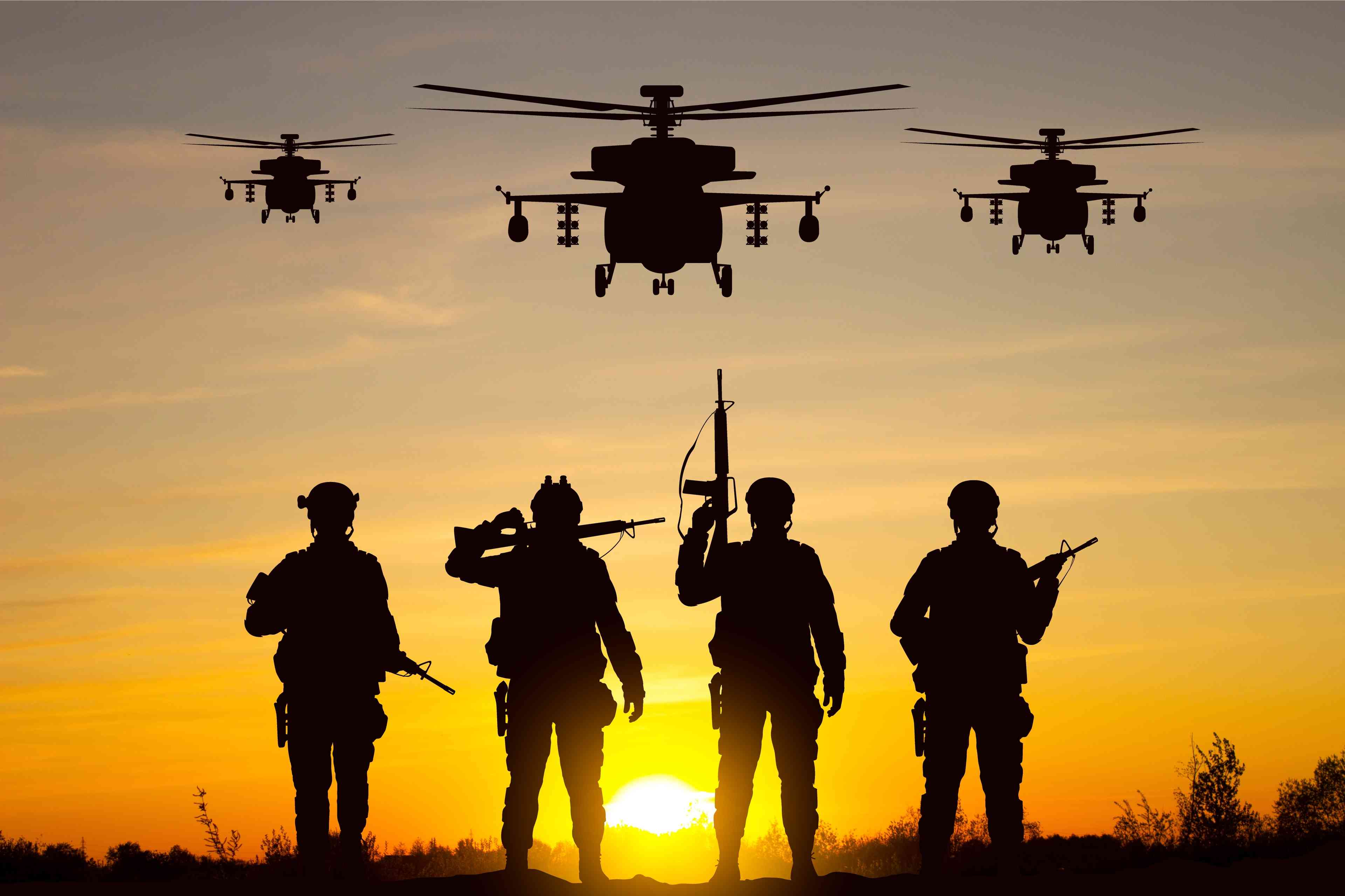 Illustrative: Military background